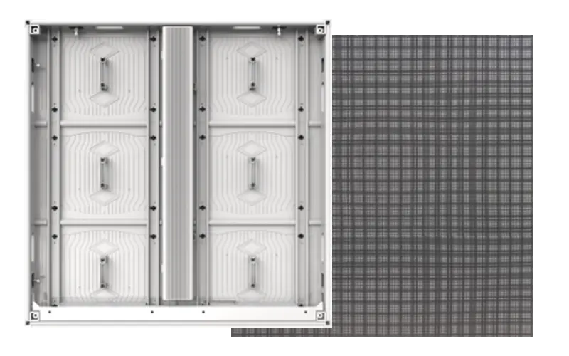 outdoor led display cabinet