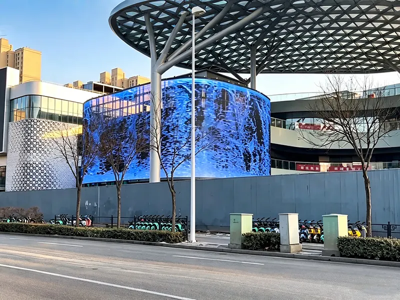 transparent led display application